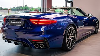 NEW 2025 Maserati GranCabrio Trofeo  Interior and Exterior Walkaround [upl. by Yltneb]