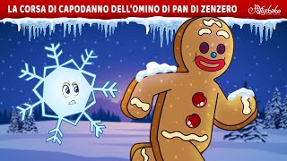 LA CORSA DI CAPODANNO DELLOMINO DI PAN DI ZENZERO  Storie Per Bambini Cartoni Animati [upl. by Notnyw885]