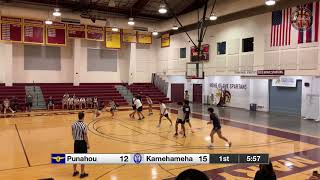 Punahou vs Kamehameha JV Boys Basketball Summer League July 3 2024 [upl. by Gnemgnok154]