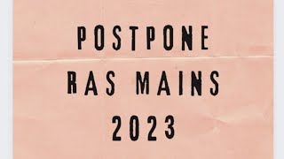 RAS MAINS POSTPONED ।। RAS POSTPONED 2023 ।। [upl. by Amalburga891]