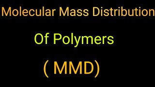 Molecular mass distribution of polymersinfinitegyaan [upl. by Rob94]