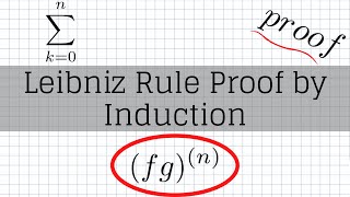 Leibniz Rule Proof by Induction  Lecture 3 Question 8  MathsForUni [upl. by Lea]