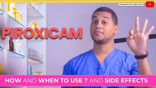 Piroxicam How to Use It amp 3 Common Side Effects [upl. by Ihtac]