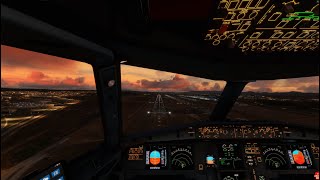 İzmir iniş THY Microsoft Flight Simulator [upl. by Ianahs502]