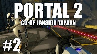 Portal 2 Coop Janskin tapaan  Ep2 [upl. by Llovera]