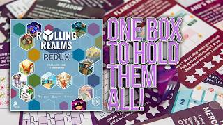 Rolling Realms Redux  A Living Roll amp Write Board Game Celebration  Board Game Review [upl. by Jorie]