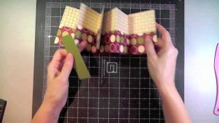 How to Make a One Sheet Mini Pocket Book [upl. by Ahsilat338]