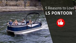 Lowe Boats  5 Reason to Love the LS Pontoon Boats [upl. by Odracir4]