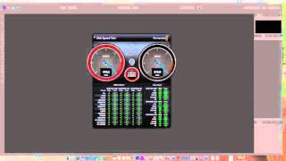 Speed disk test with Raid 0 on a late iMac 2009 27 inch quad core i7 [upl. by Gerbold]