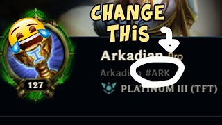 League Quick Tips  Change your Riot ID Hashtag [upl. by Rice]