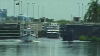 Okeechobee WaterwayTips on How to Navigate Boat Locks [upl. by Harac]