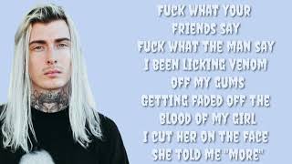 Ghostemane  Venom Lyrics [upl. by Eilema801]