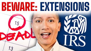 Dont File an Income Tax Extension Until You Watch This First [upl. by Niles]