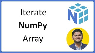 11 Iterate a NumPy Array  Complete Python NumPy Tutorial for Data Science  Amit Thinks [upl. by Nadler978]