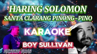 HARING SOLOMON Migztuff Music Karaoke Version by BOY SULLIVAN [upl. by Gurolinick]