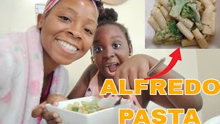 HOW TO MAKE VEGAN ALFREDO [upl. by Goddord]