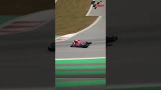 E Bastianini Crash One Silverstone MotoGP 2022 [upl. by Hteb]