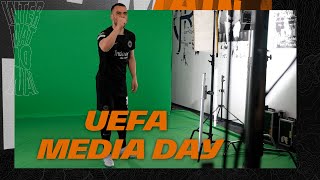 Behind the scenes I UEFA Media Day bei der Eintracht 📸 🎬 [upl. by Faxen]