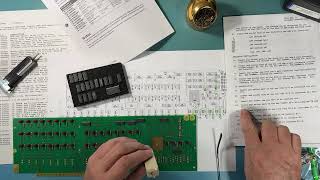 IMSAI 8080  4  Reproduction CPA Control Panel  soldering the ICs [upl. by Able315]