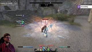 Magicka Warden DPS Test 3m Target Dummy  PTS Summerset [upl. by Huang]