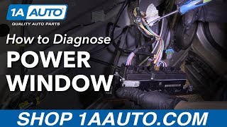 How to Diagnose Stuck Broken Power Window in My Vehicle [upl. by Wolfe102]