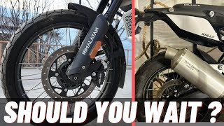 The wait for CROSS SPOKE TUBELESS amp Rally Variants of royalenfield Himalayan [upl. by Persons822]