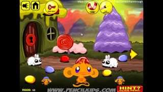 Monkey Go Happy Easter Fast Walkthrough [upl. by Richards]