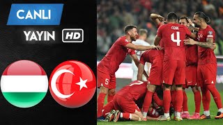 🔴MACARİSTAN  TÜRKİYE MAÇI CANLI İZLE [upl. by Ande]