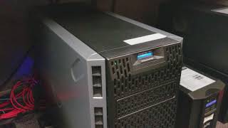 Dell PowerEdge T430 whine fan noise on and off [upl. by Ennagrom434]