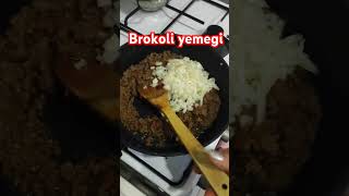 Brokoli yemeği keşfetyoutubeshorts food youtube [upl. by Eboj562]