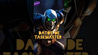 Datos de Taskmaster taskmaster thunderbolts villano [upl. by Legnaesoj4]