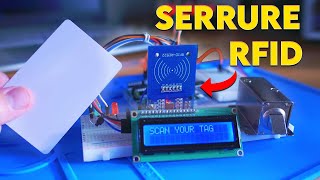 Réaliser un système de serrure RFID avec lArduino 🔒 [upl. by Aileme]