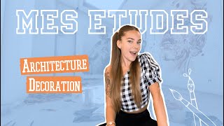 BILAN de mes études en ARCHITECTURE DINTERIEUR [upl. by Tniassuot]