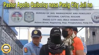 APOLLO QUIBOLOY NAILIPAT NA SA PASIG CITY JAIL  BJMP  27 NOV 24 [upl. by Ahsinak]