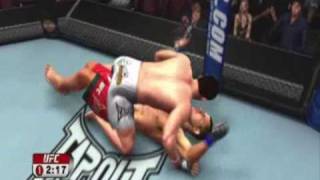 UFC 2009 Undisputed Online 1  Demian Maia Blame Truth vs Michael Bisping [upl. by Eddina97]