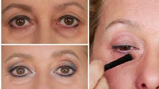 Borse sotto gli occhi Come nasconderle con il make up Anche per over 50 [upl. by Adyahs]