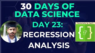 Day 23 Simple and Multiple Regression  Numerical and Code example [upl. by Ordway]