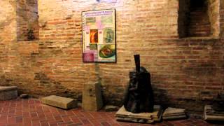 Comana Monastery underground Museum Vlad Draculas Grave [upl. by Adok]