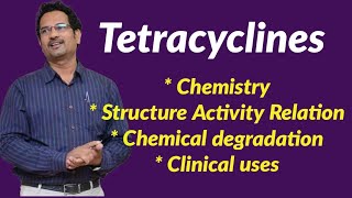 Tetracyclines  Structure Nomenclature Stereochemistry amp Chemical degradation [upl. by Gib]