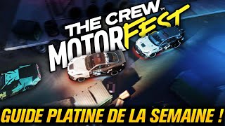 THE CREW MOTORFEST  Guide Platine Summit de la semaine Réglage pro Raccourci ect [upl. by Sumaes]