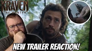 Kraven The Hunter New Trailer REACTION [upl. by Irneh]