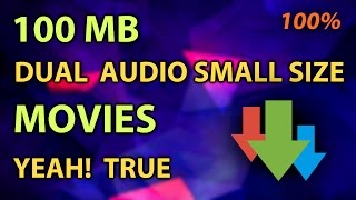 HOW to download 100mb DUAL audio movies in HD quality free 100 working [upl. by Padegs508]