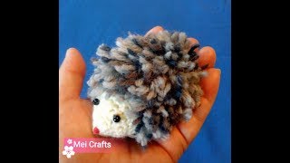 Diy crochet hedgehog [upl. by Erolyat]