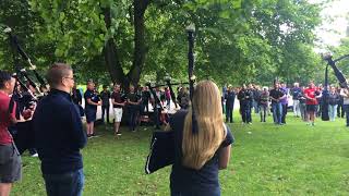 Field Marshal Montgomery Pipe Bands The Hard Drive Medley Finisher  Worlds 2017 [upl. by Orel]