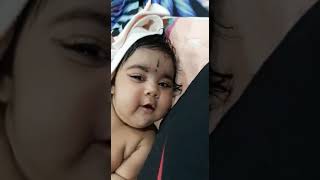 3 months baby saying quotSwamiye Saranam Ayyappaquot shortvideo video swamiyesaranamayyappa baby [upl. by Oznecniv]