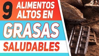 9 ALIMENTOS ALTOS EN GRASA QUE DEBERÍAS CONSUMIR  The Fit Club [upl. by Nosduh]