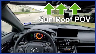 Lexus IS350 F Sport Drive New POV mode [upl. by Hortensa340]