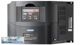 VEVOR VFD 10HP 75KW 35A 1 or 3 Phase 220V Input Review [upl. by Mel689]