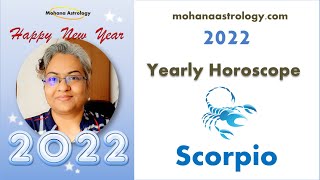 Scorpio Yearly Horoscope 2022  A Wonderful Year Ahead  Vrischik Rashifal 2022 [upl. by Aeli]