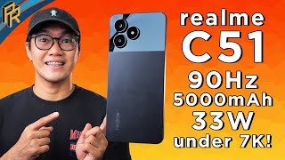 realme C51 Review  90Hz 50MP 33W SUPERVOOC under PHP7000 [upl. by Aseefan]